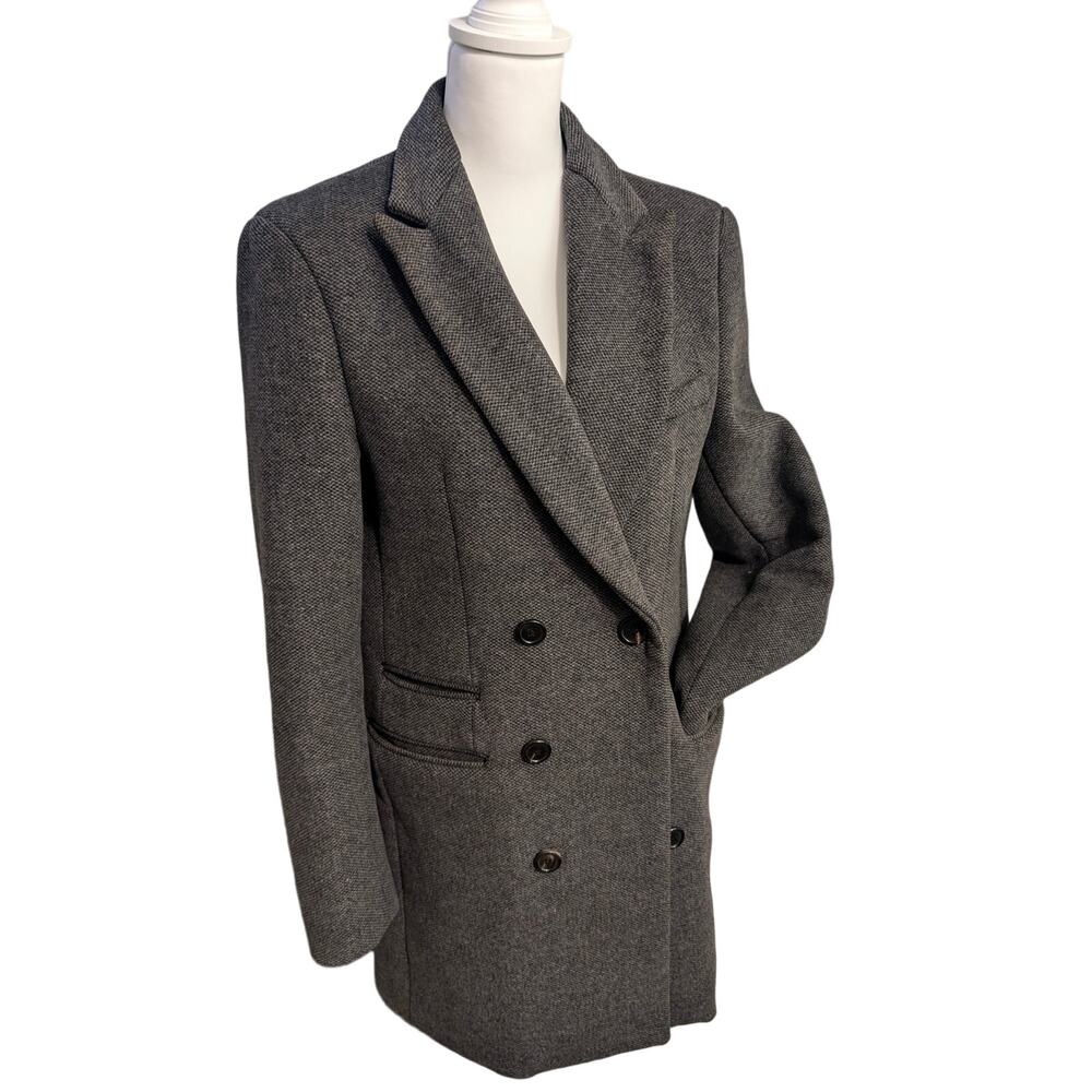 Vagabond Men's Wool Overcoat‎ Grey Size 52 Winter
